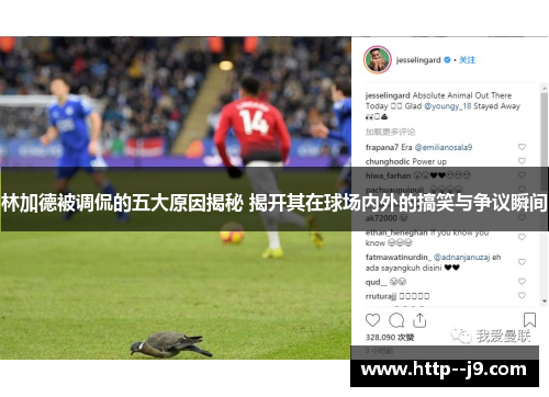 林加德被调侃的五大原因揭秘 揭开其在球场内外的搞笑与争议瞬间