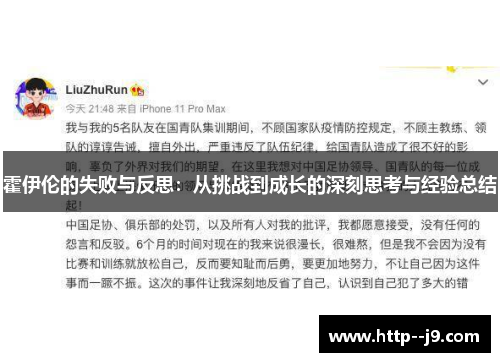 霍伊伦的失败与反思：从挑战到成长的深刻思考与经验总结